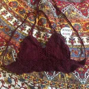 Crochet bralette